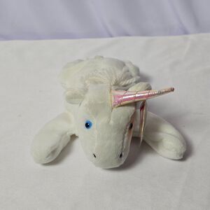 TY 1993 Vintage Plush Beanie Baby MYSTIC the Unicorn RARE‎ W/Tag
